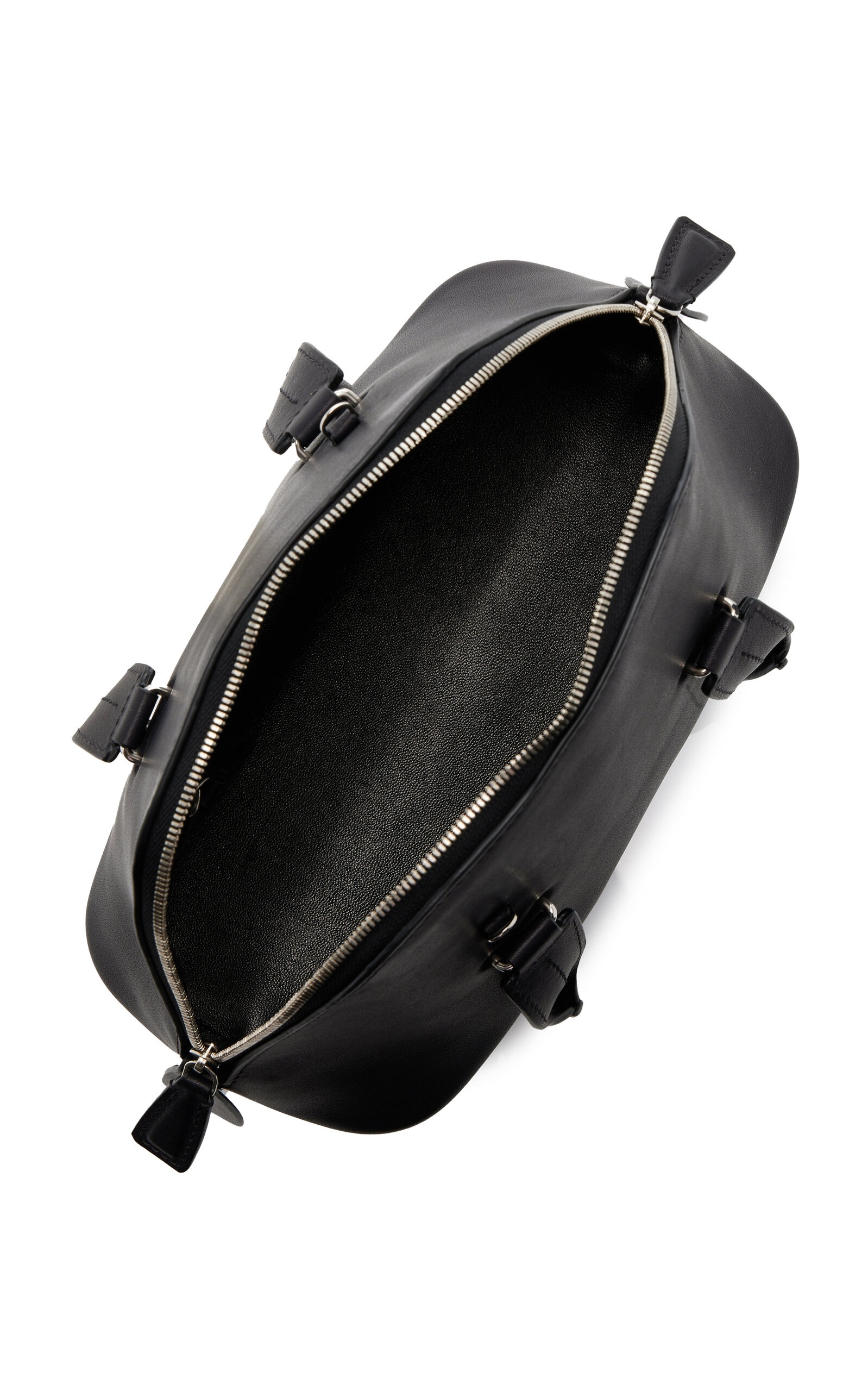 The Row Mini Devon Leather Bag black | modaoperandi | REVERSIBLE