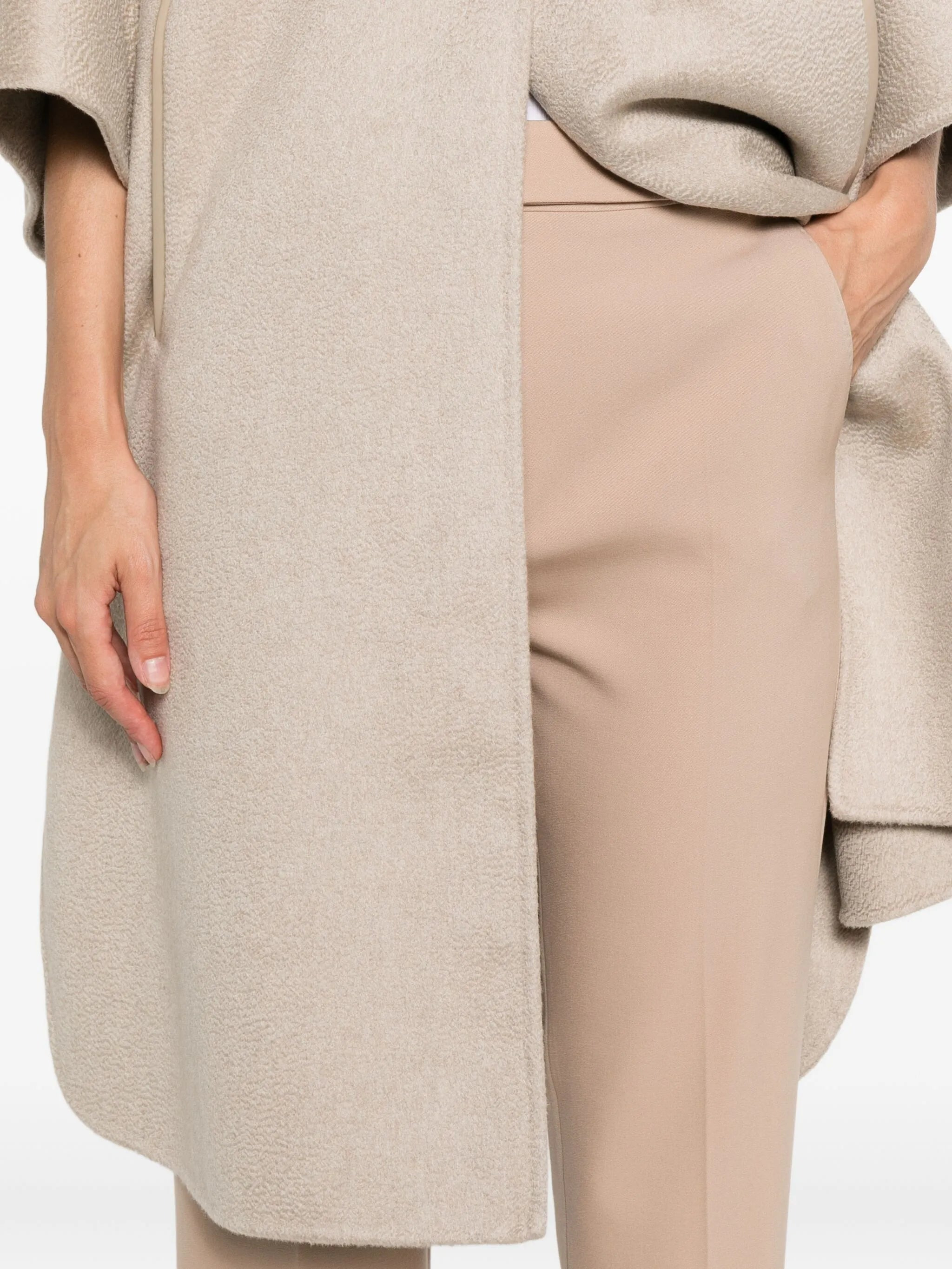 Max Mara Pocket Unfinished-hem Trousers - 2