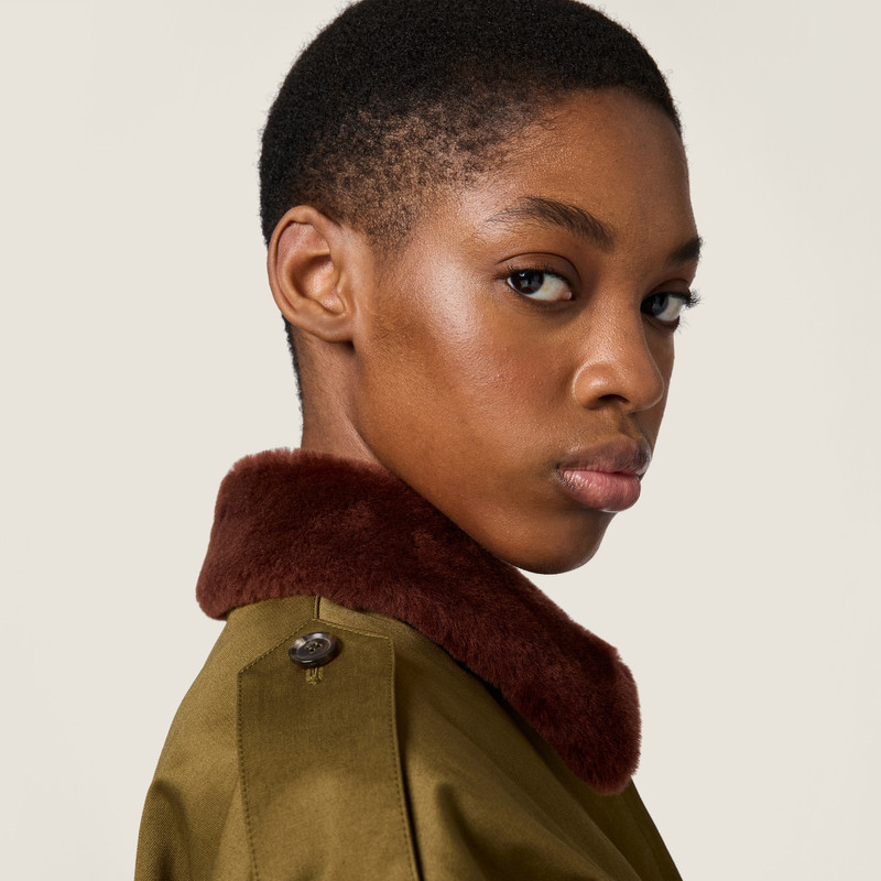 Cotton satin bomber jacket 4