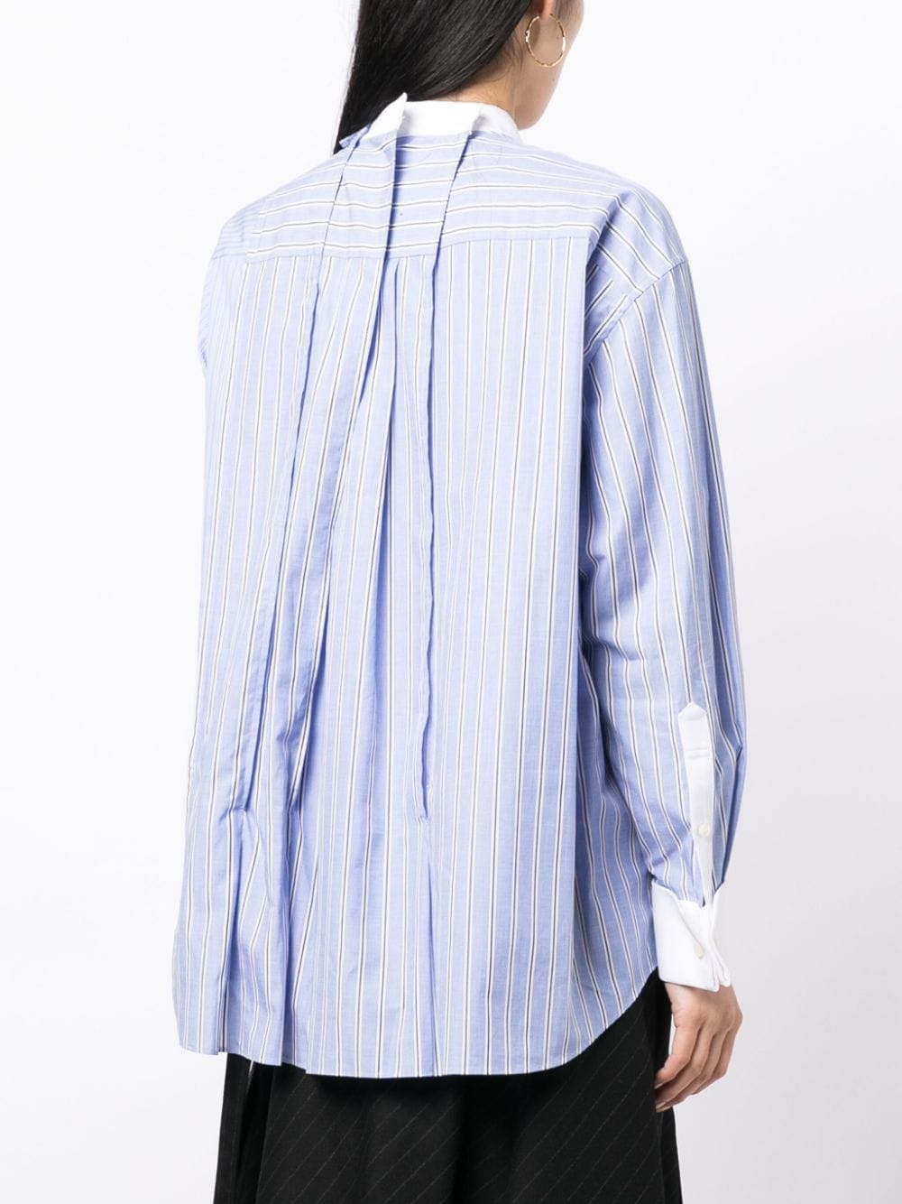 striped cotton shirt - 4