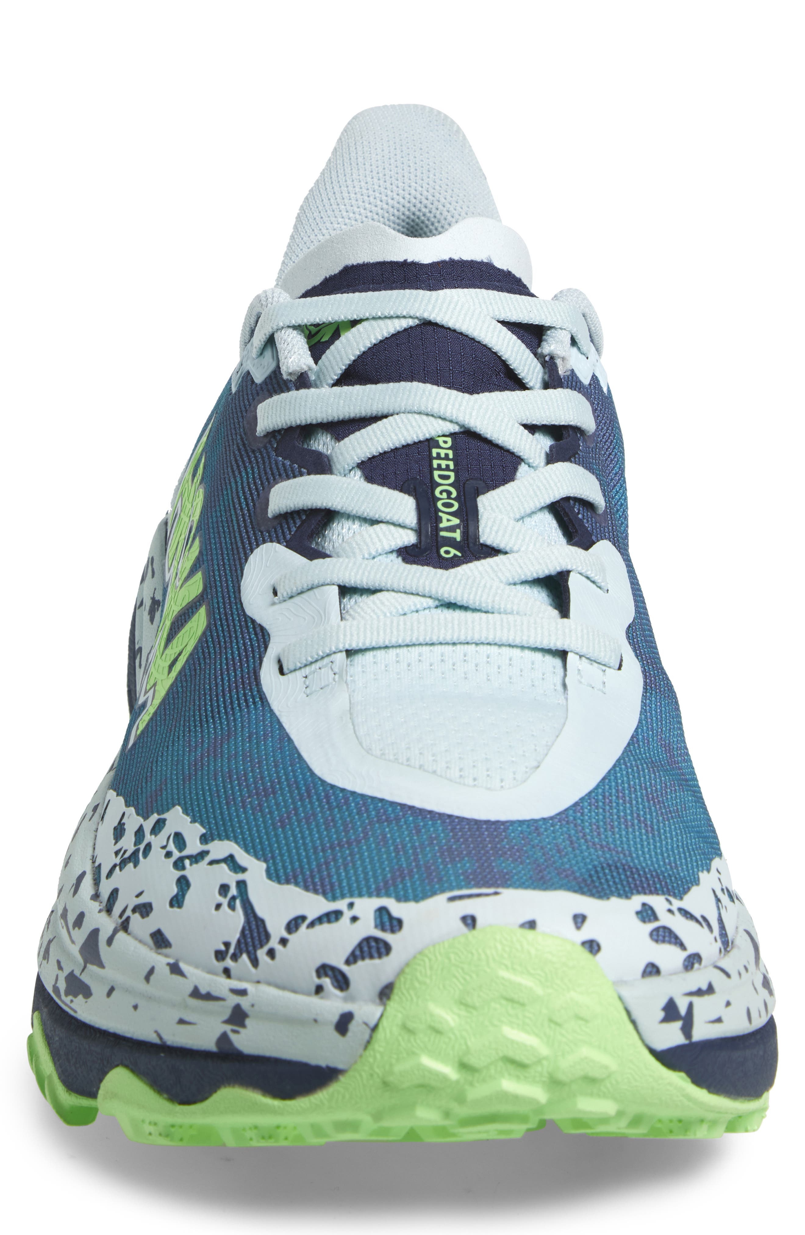 HOKA Speedgoat 6 Trail Running Shoe in Droplet /Nautical Dusk at Nordstrom - 4