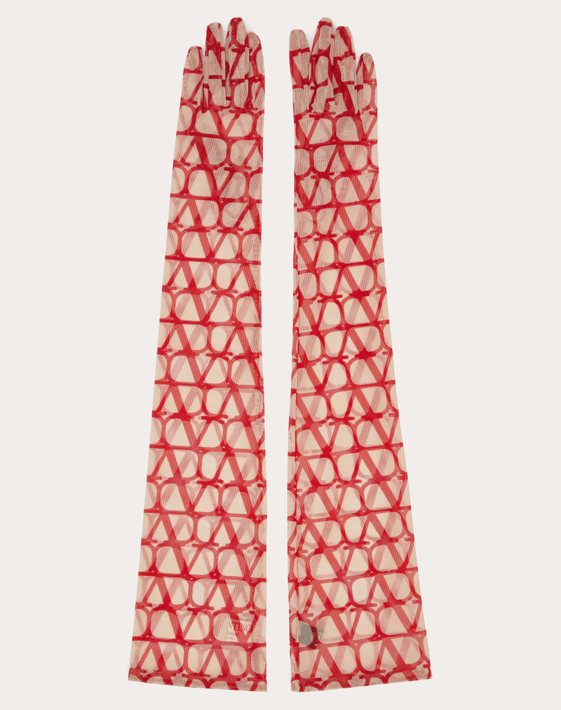 TOILE ICONOGRAPHE LONG GLOVES IN TULLE 1