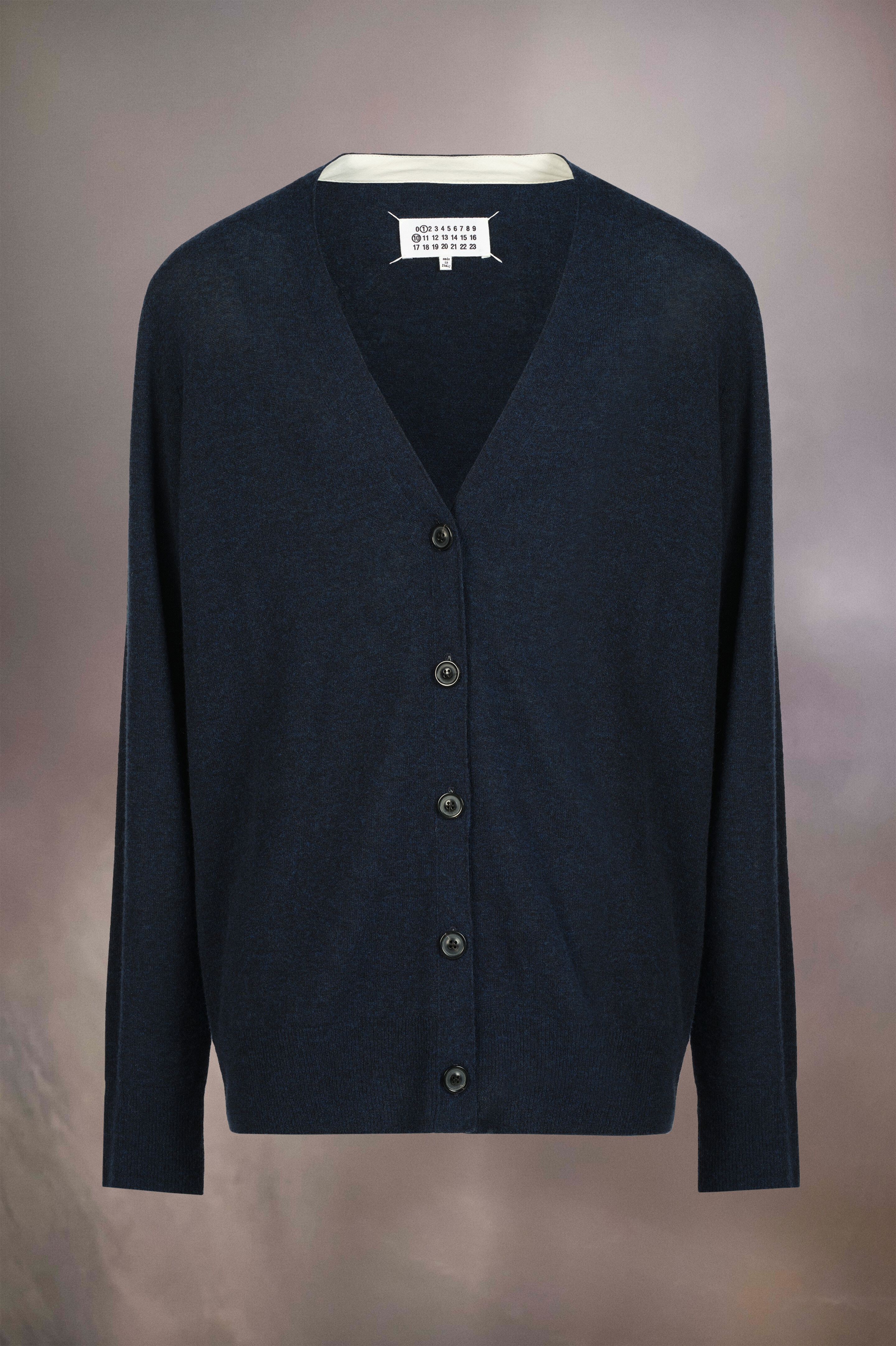 Lambswool cardigan - 1