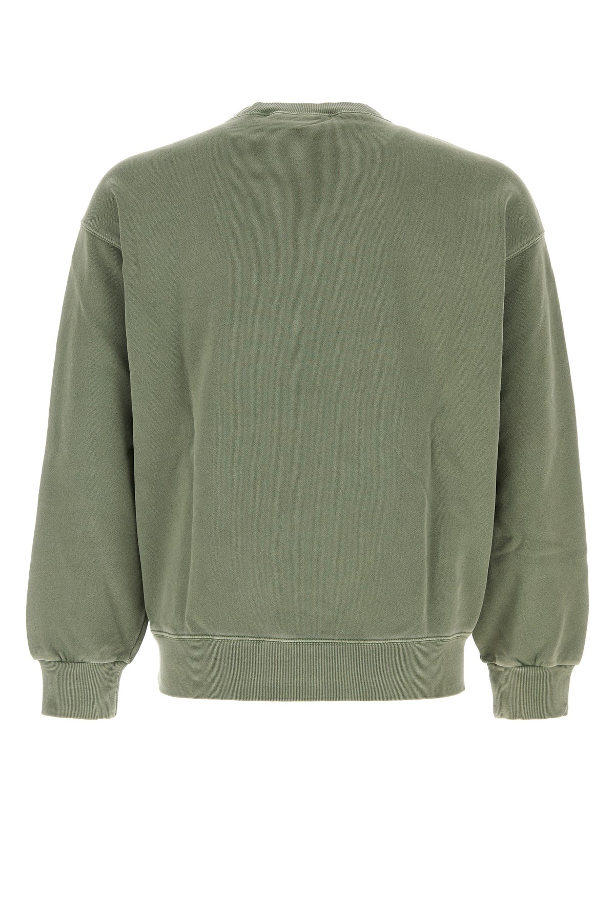 Sage green cotton Nelson Sweat - 2