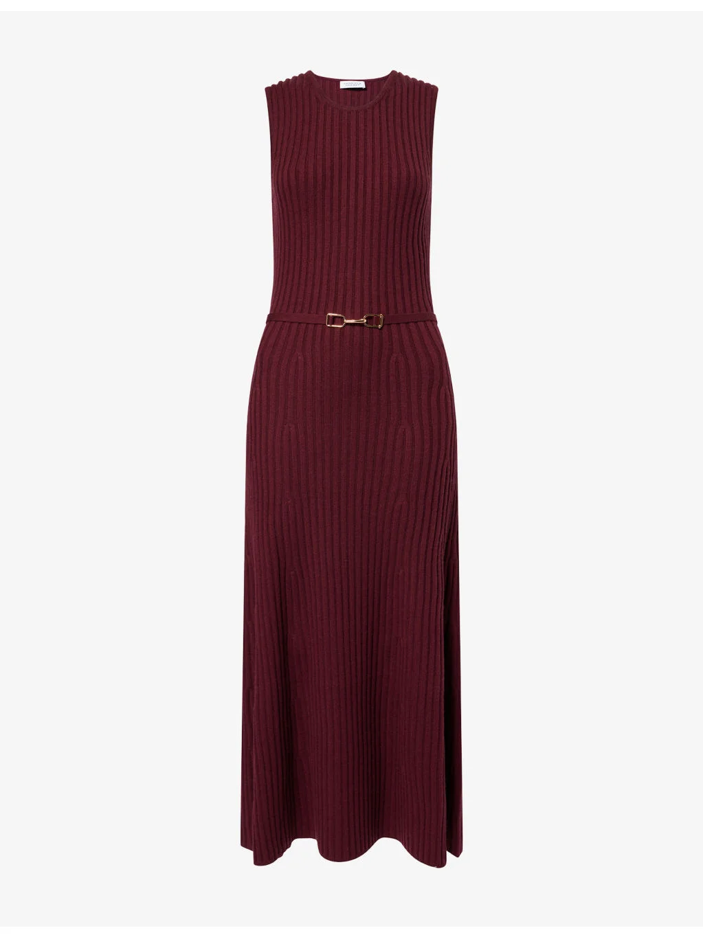 Meier Belted Wool And Cashmere Blend Maxi Dress - 1