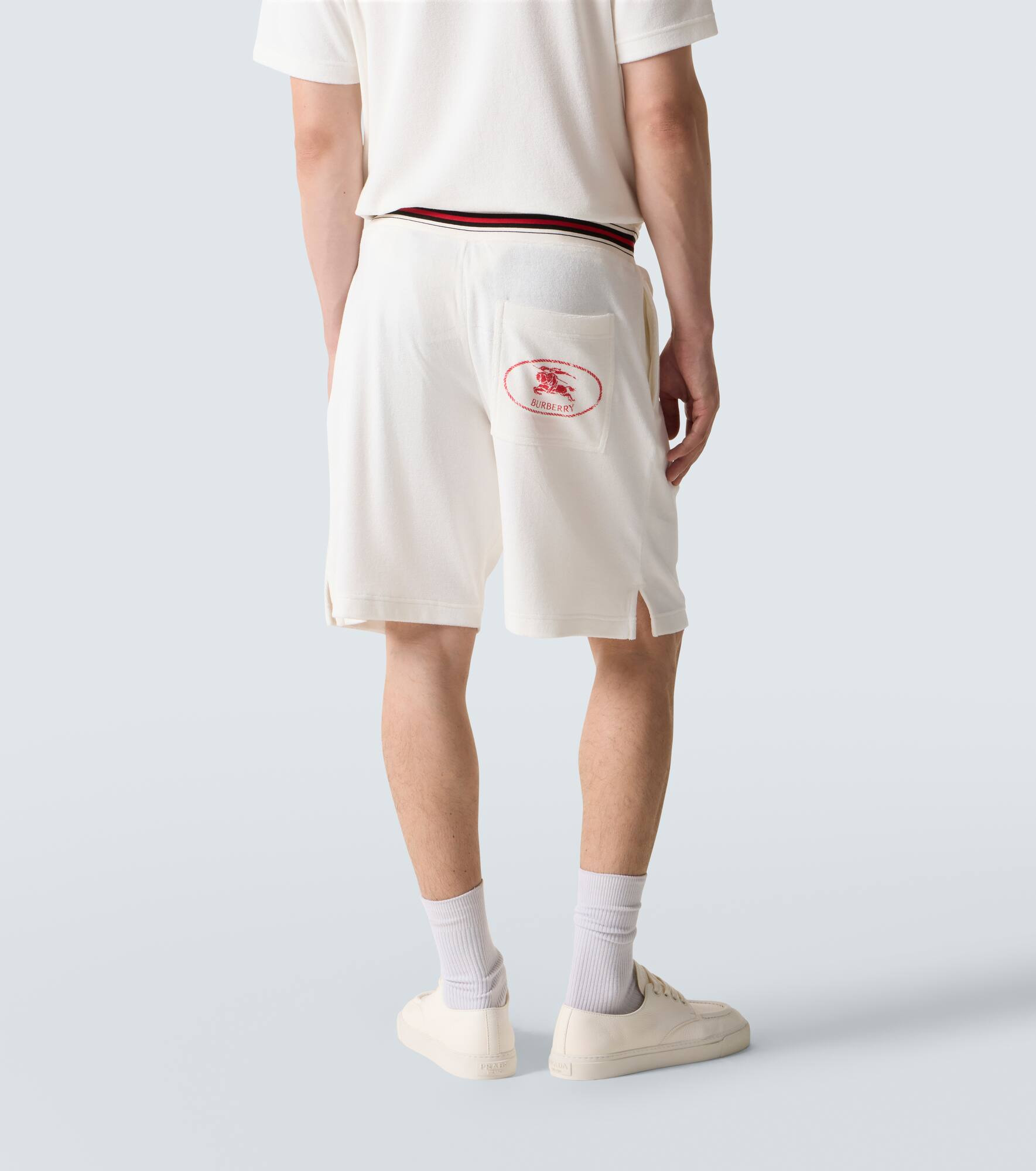 EKD cotton-blend towelling shorts - 4