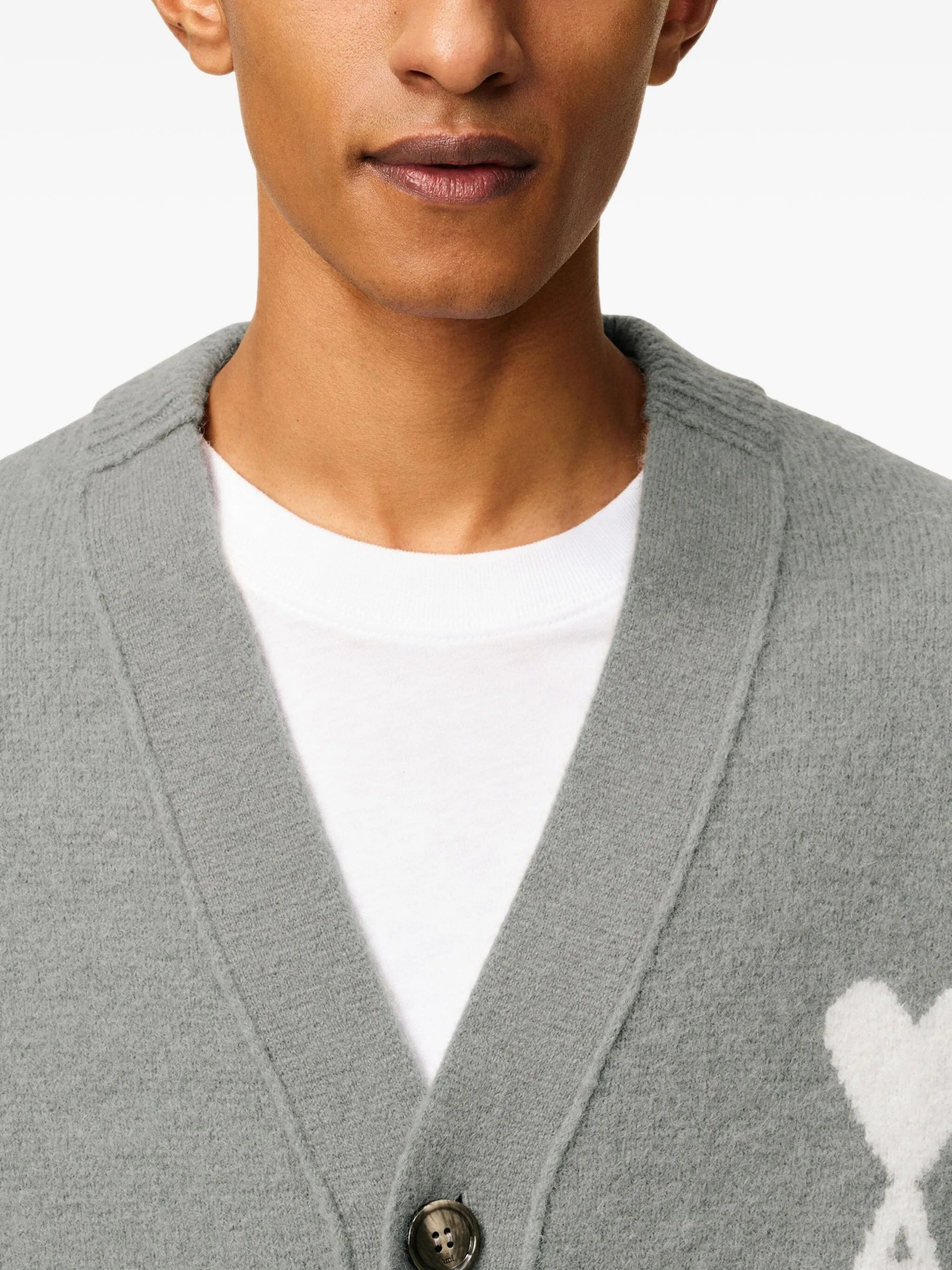 Ami Paris Ami De Coeur Cardigan - 3