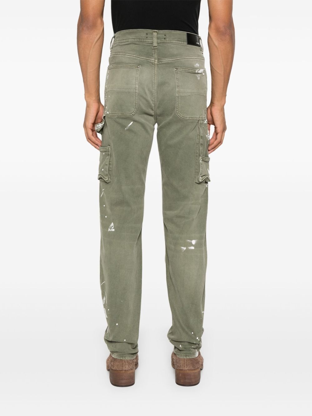 logo-print stretch-cotton jeans - 4