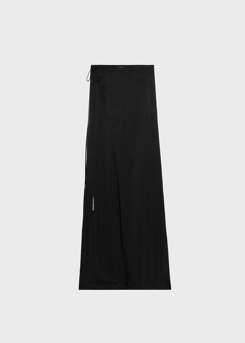 PAREO-STYLE PANTS IN TWILL 1