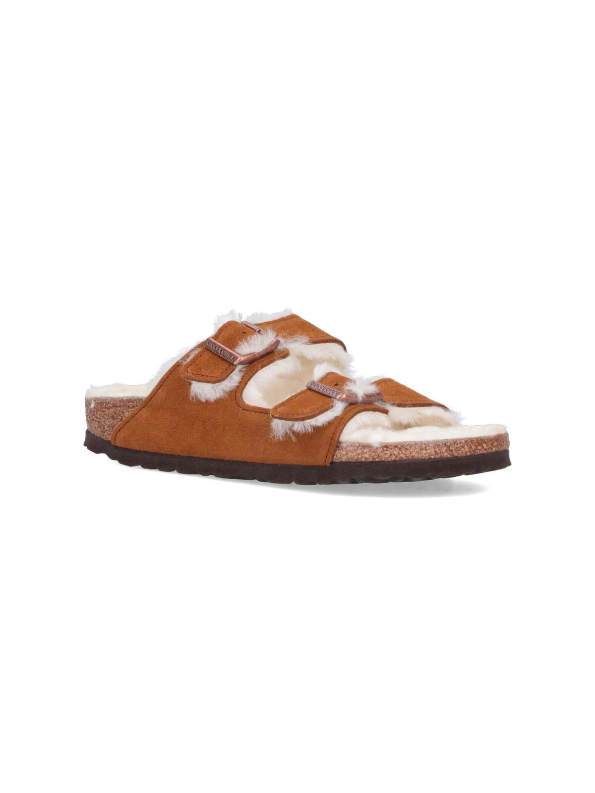 'ARIZONA' SHEARLING SANDALS - 2