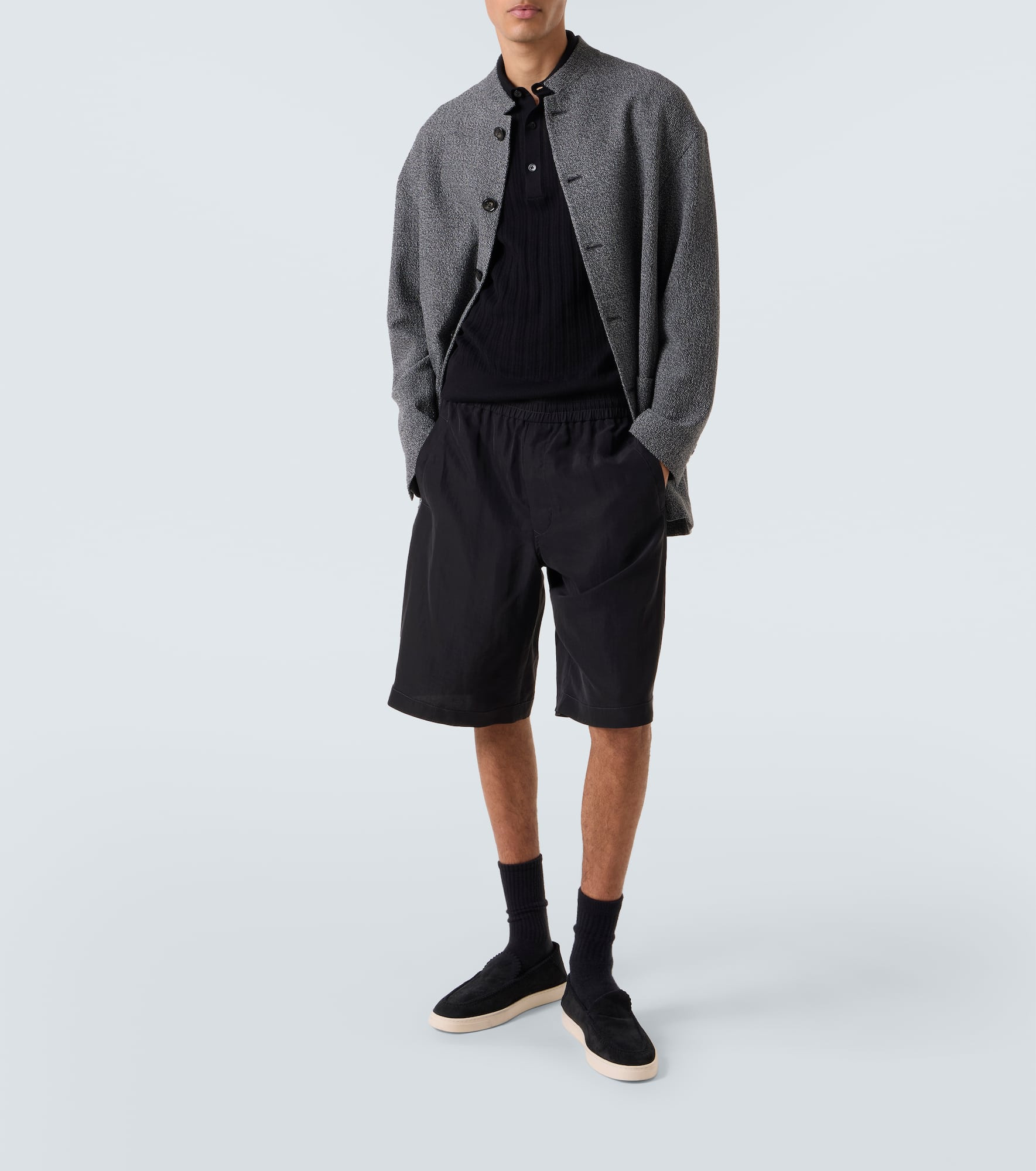 Canvas Bermuda shorts - 2