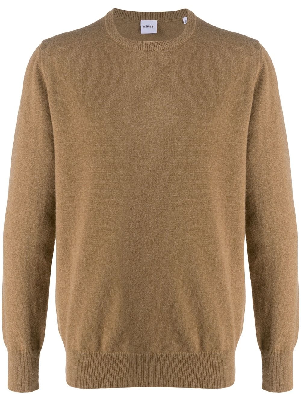 crew neck cashmere jumper - 1