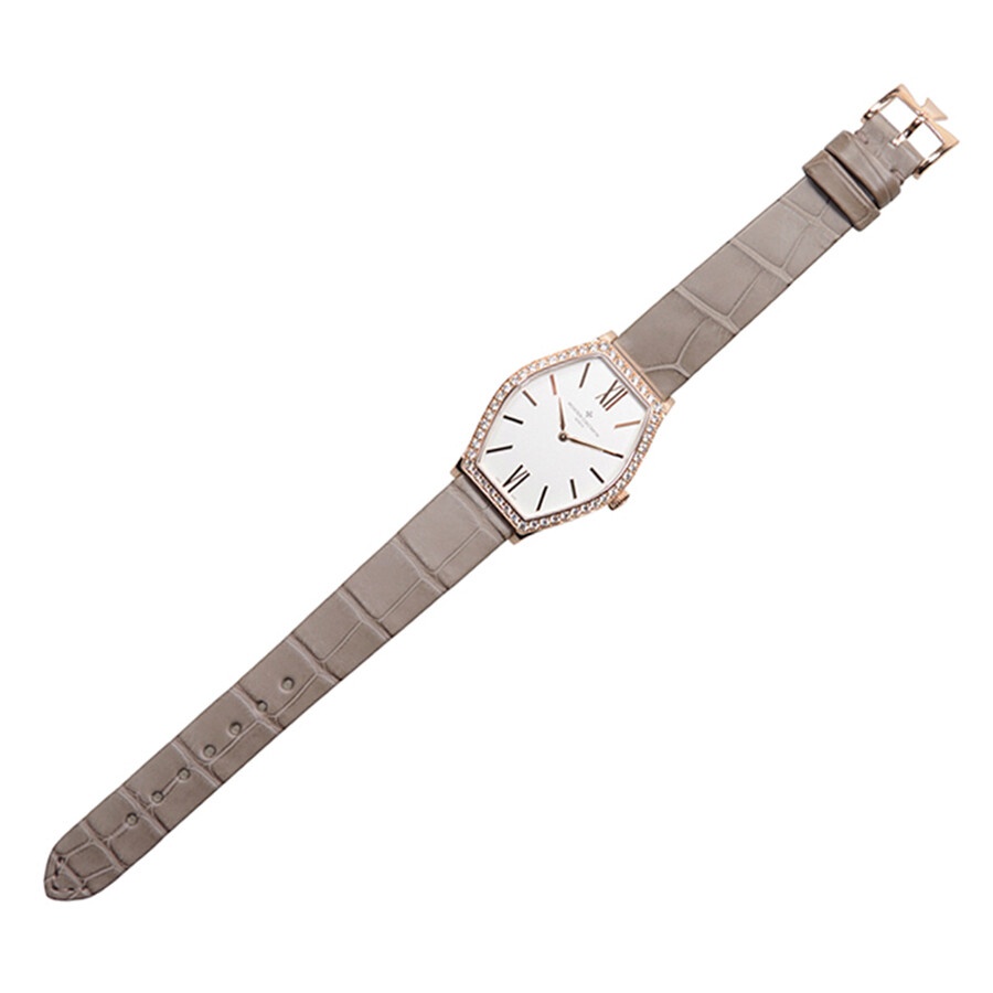 Vacheron Constantin Malte Silver Diamond Pave Dial Ladies Watch 25530000R-9802 - 2