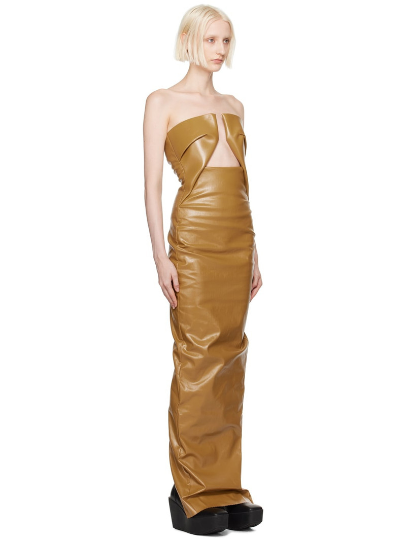 Tan Porterville Prong Denim Maxi Dress 2