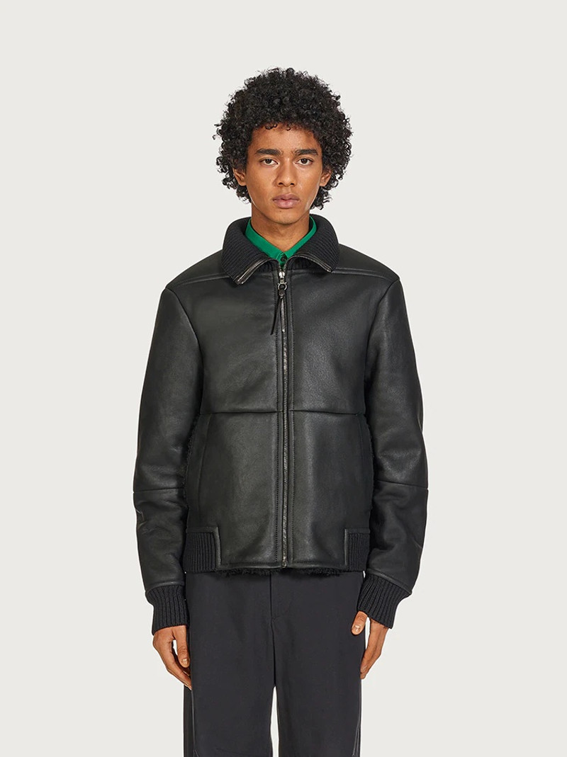 FERRAGAMO SHAVED SHEARLING BLOUSON outlook