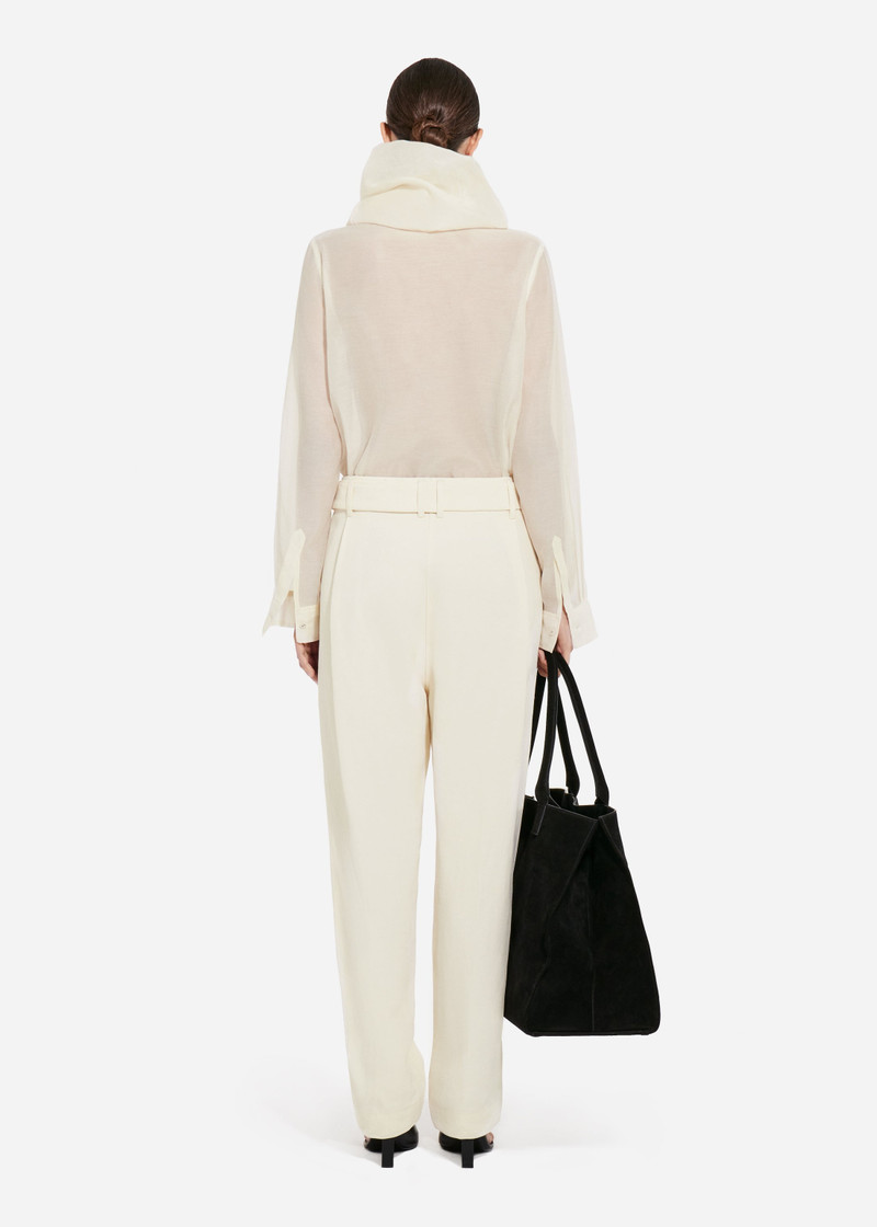 Cloud Collar Shirt in Cotton Silk Voile 5