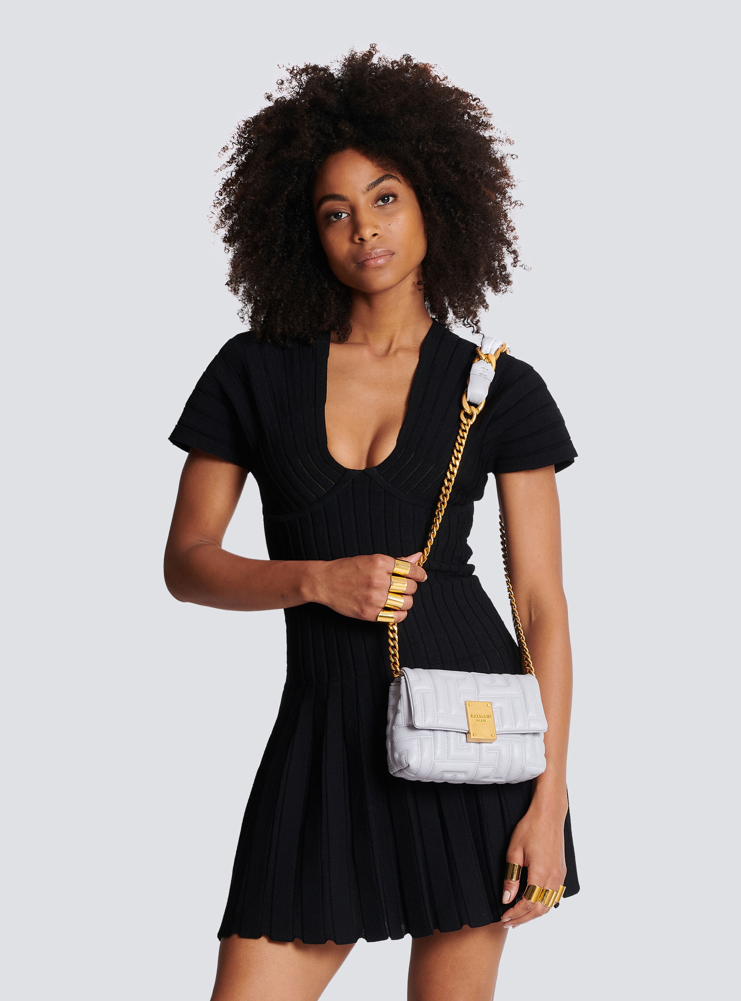 Mini 1945 Soft bag in quilted leather - 2