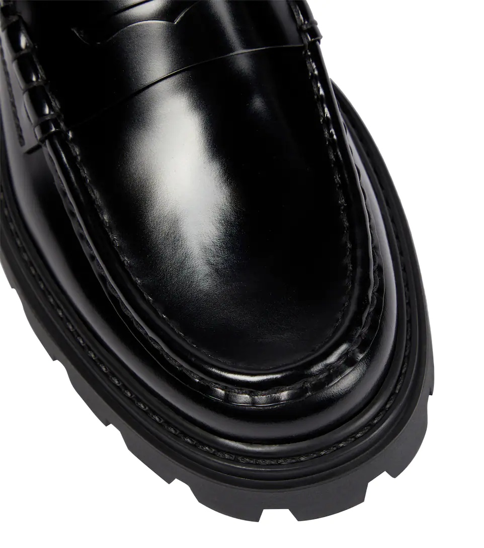 Leather loafers - 6