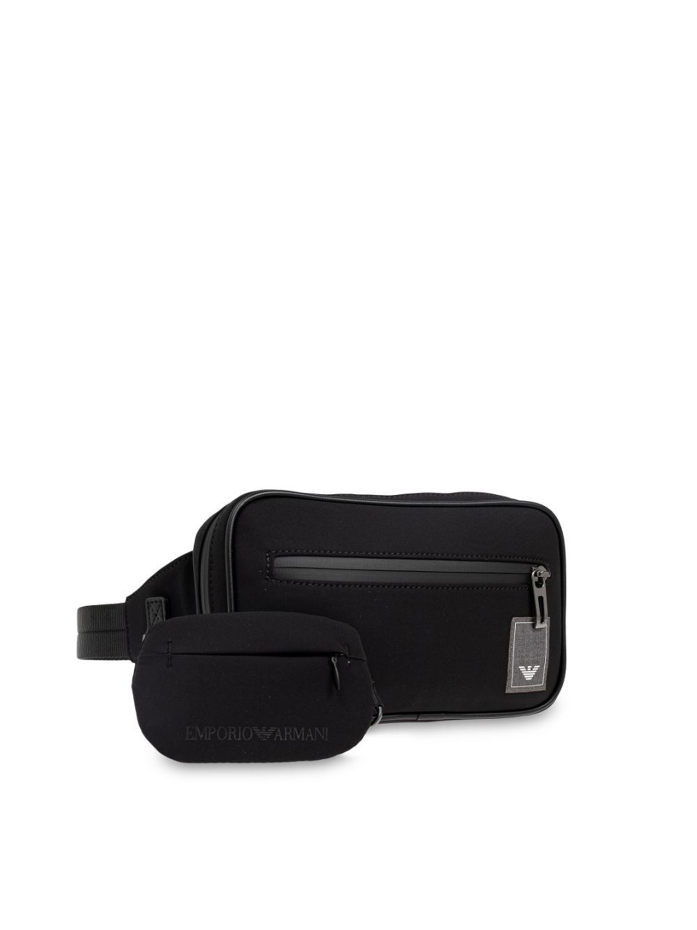 logo-patch belt bag - 4