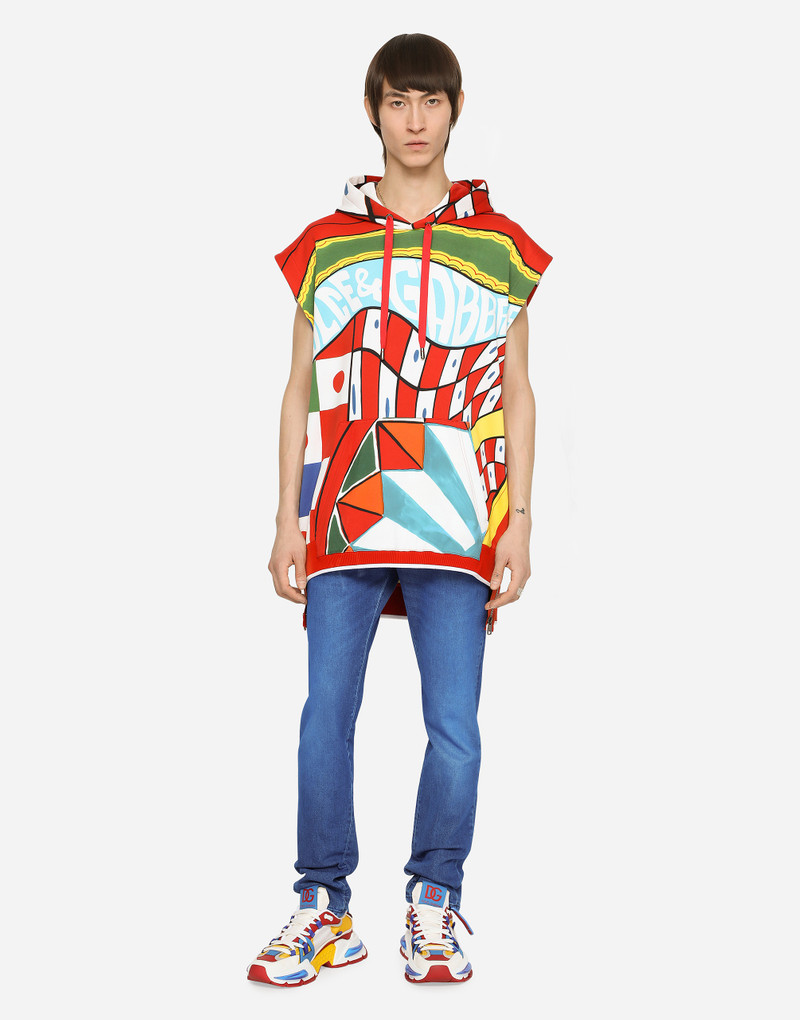 Dolce & Gabbana Skinny overdyed stretch jeans outlook