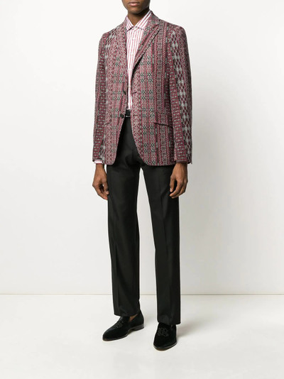 Etro long-sleeved striped shirt outlook