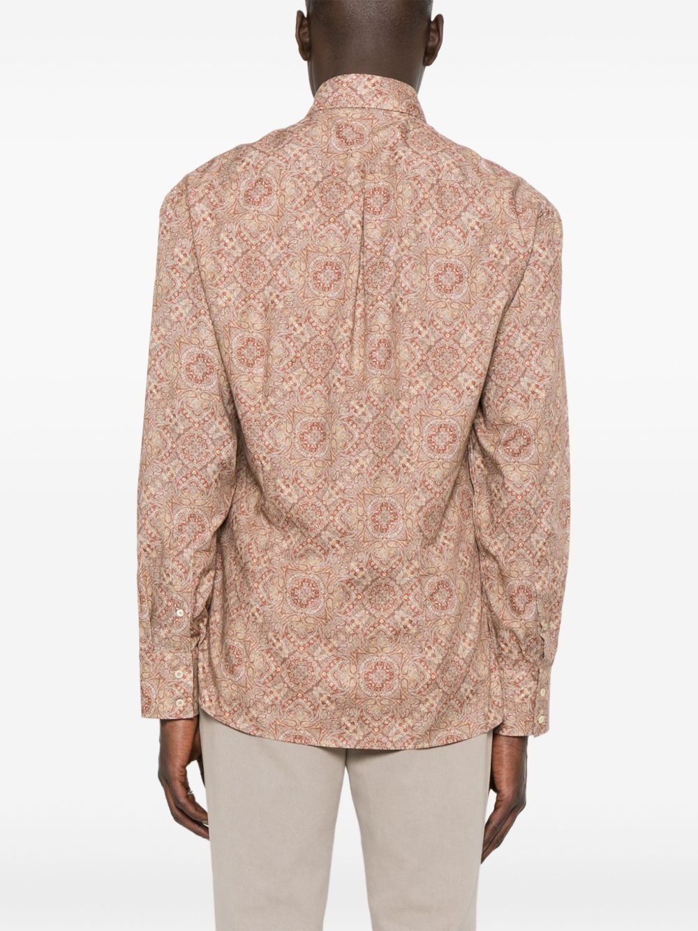 paisley-print shirt - 4
