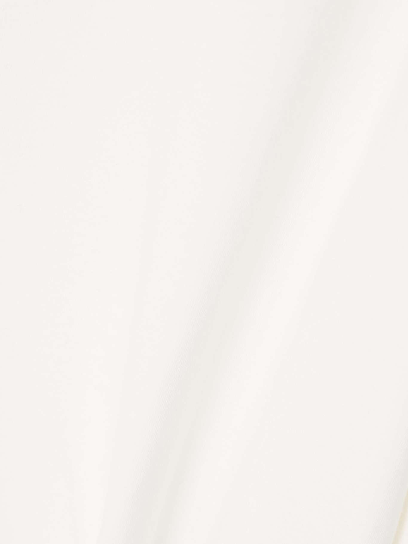 Cotton and linen-blend jersey top White - 5
