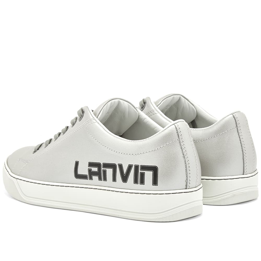 Lanvin Printed Logo Low Top Sneaker - 3