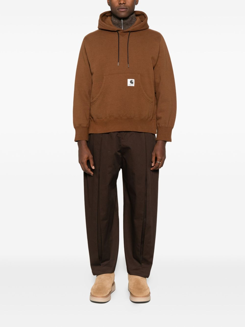 x Carhartt WIP pocketed hoodie - 3