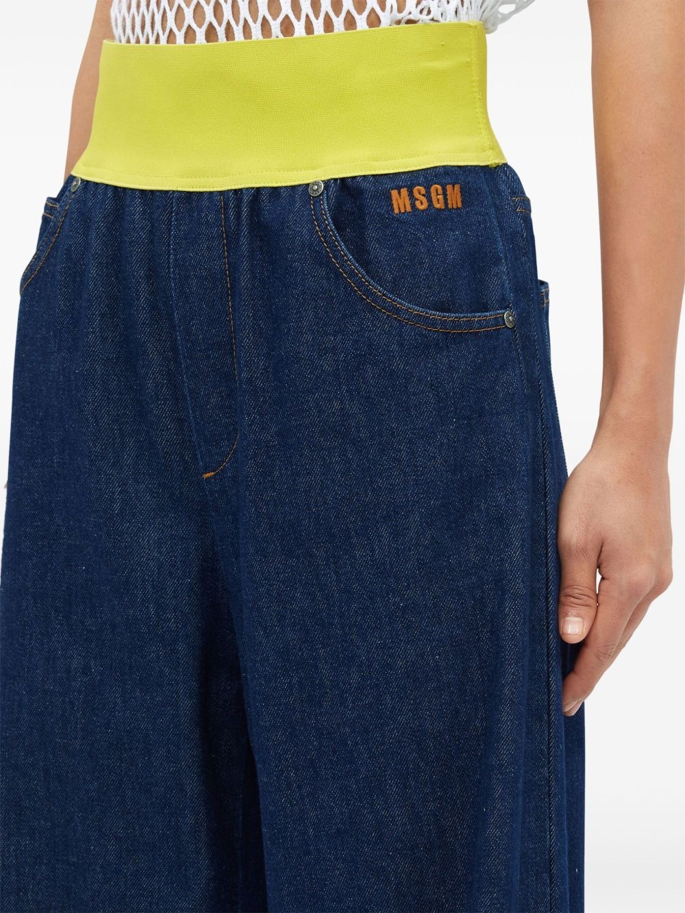 wide-leg jeans - 5