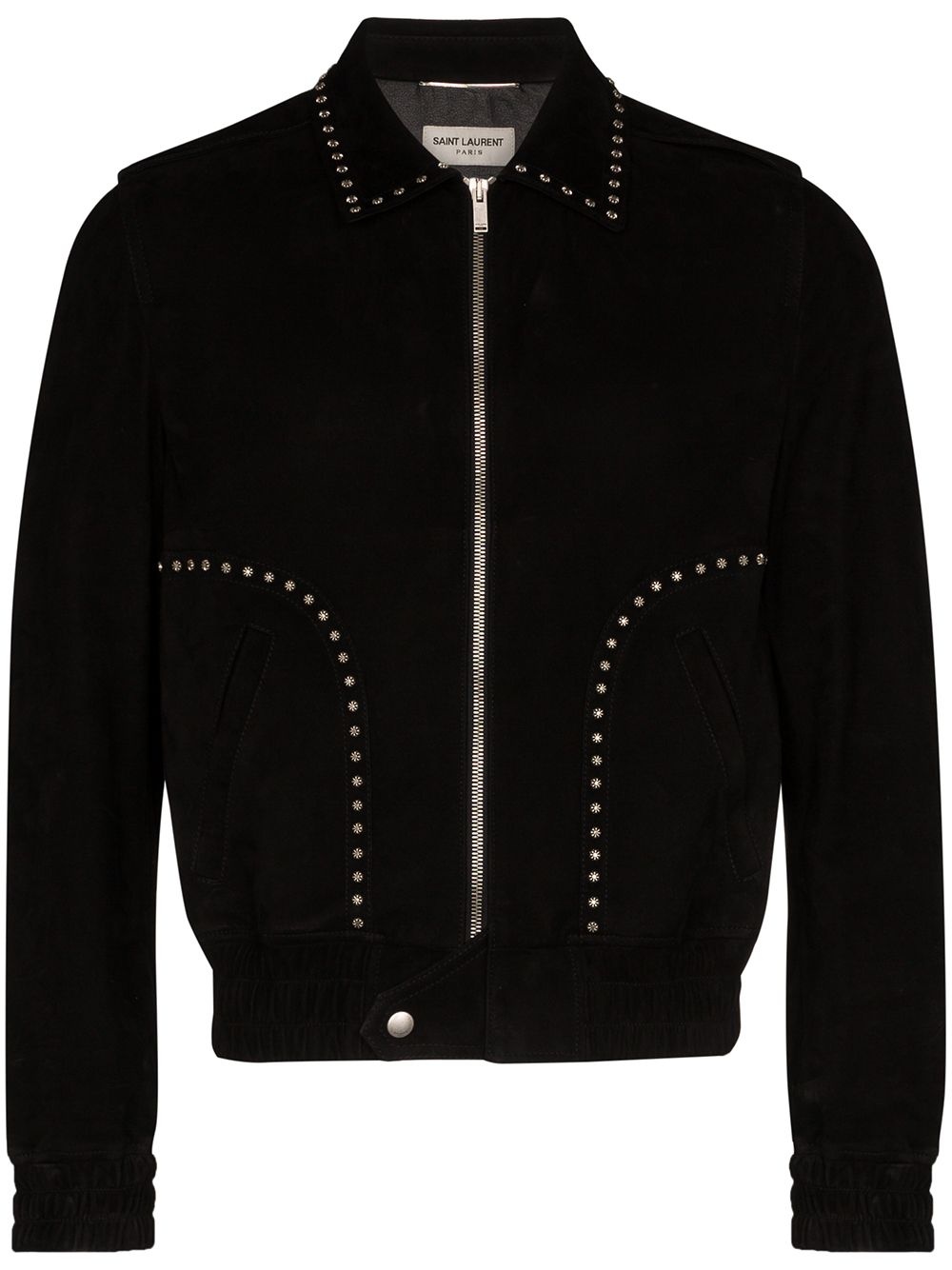 embellished bomber jacket - 1