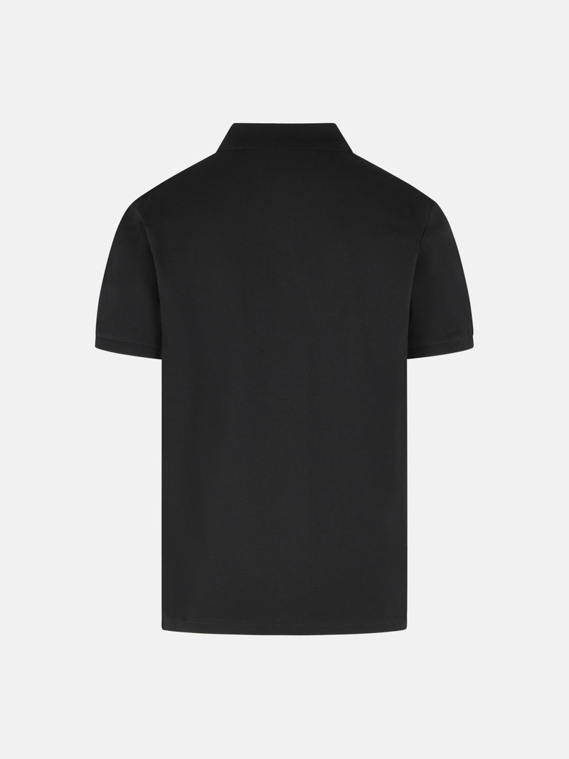 Moncler BLACK COTTON POLO SHIRT outlook