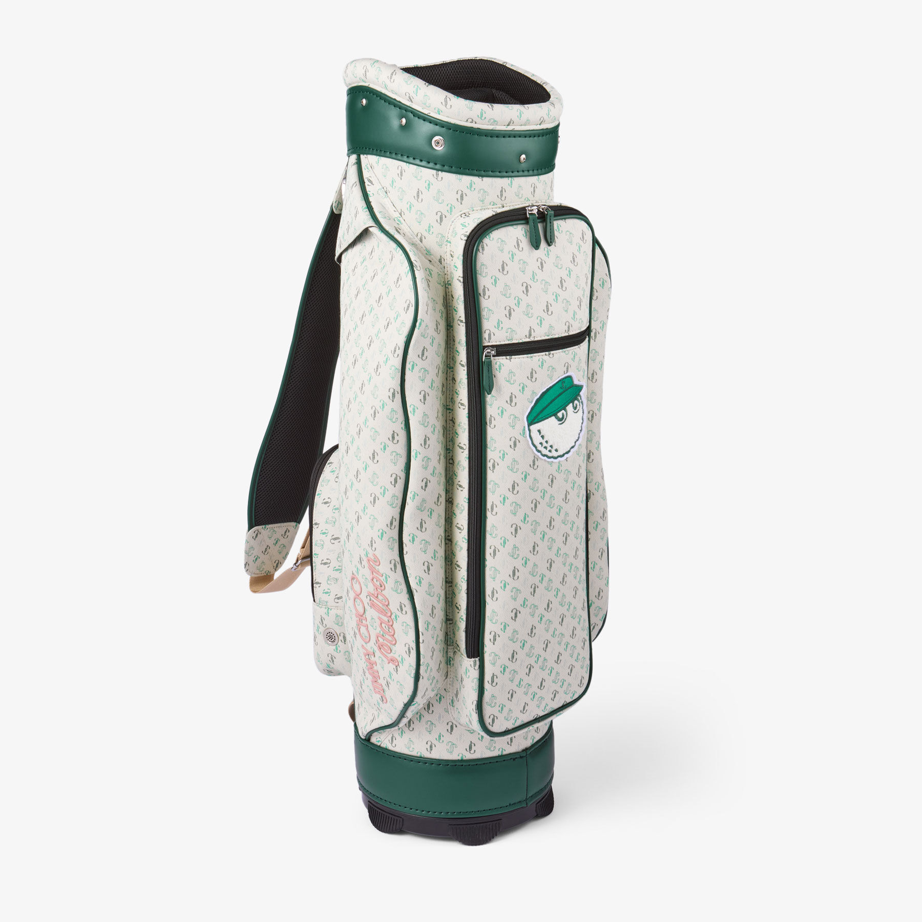 Jimmy Choo / Malbon 2.0 Golf Bag
Monogram Embroidered Canvas Golf Bag - 2