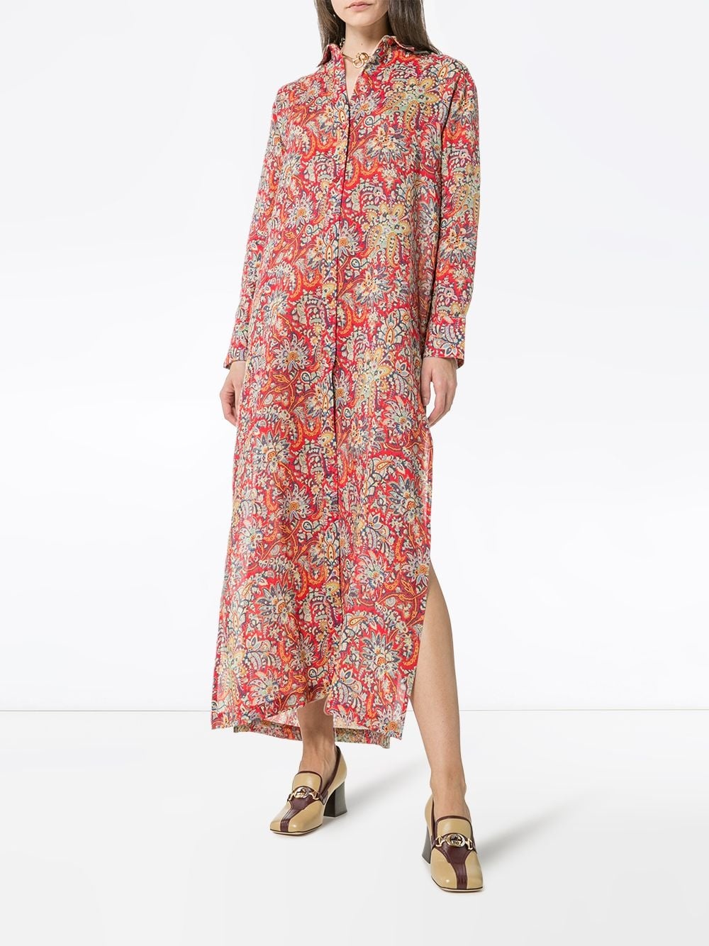 Fiordaliso paisley print tunic dress - 3