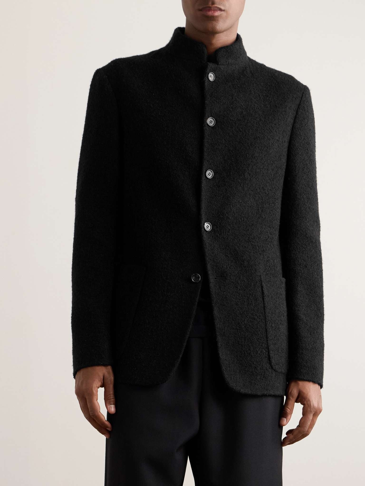 Obi Silk and Camel-Blend Blazer - 4