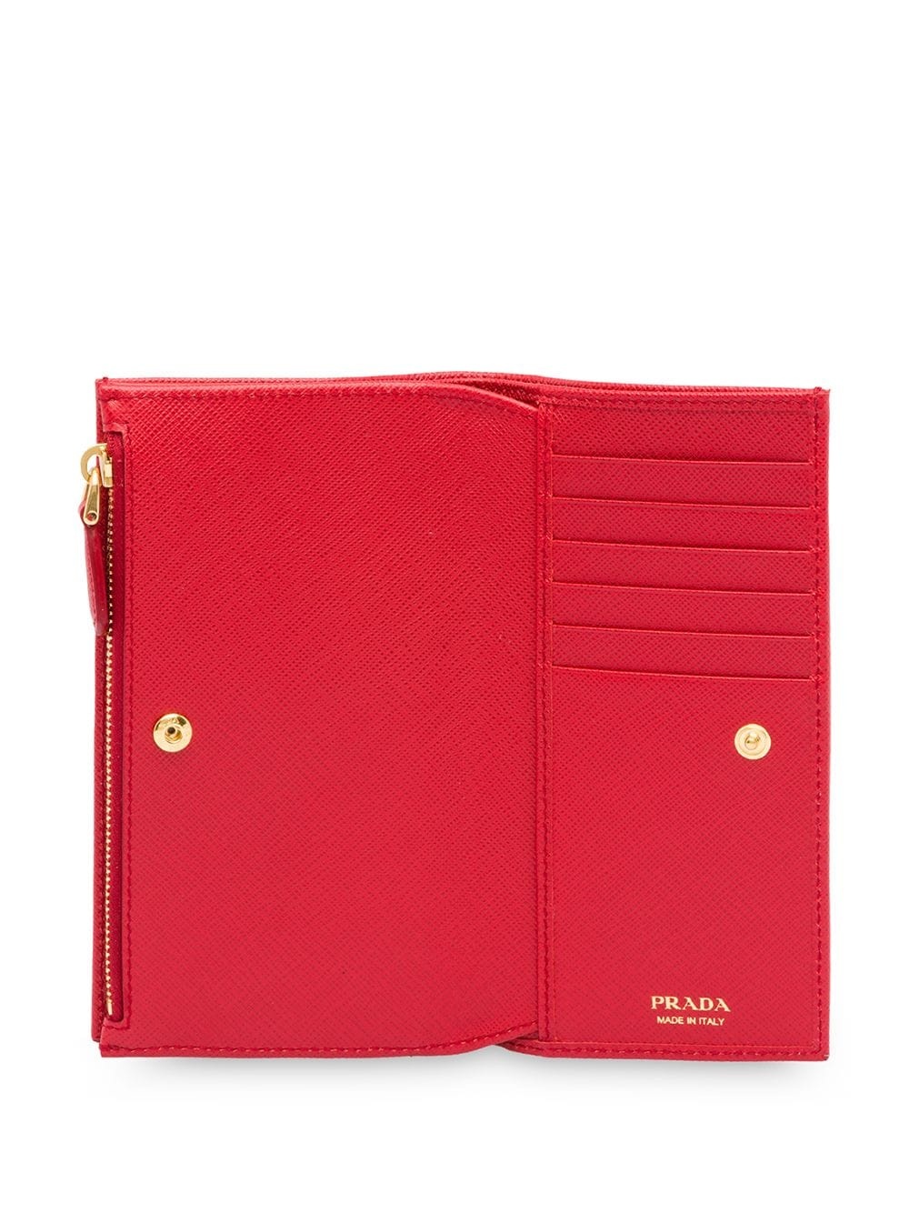 saffiano bi-fold wallet - 3