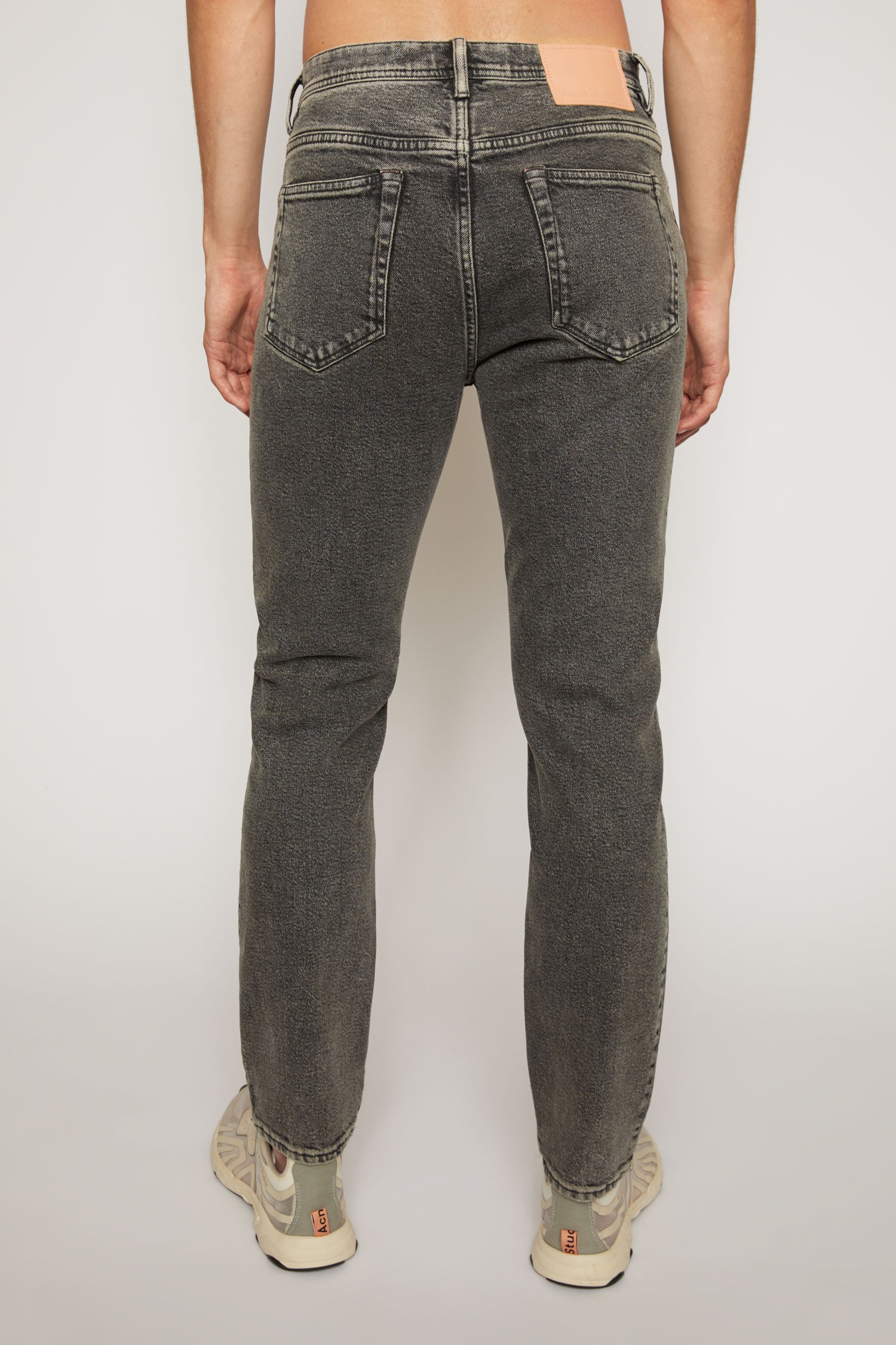 Slim tapered fit jeans black - 3