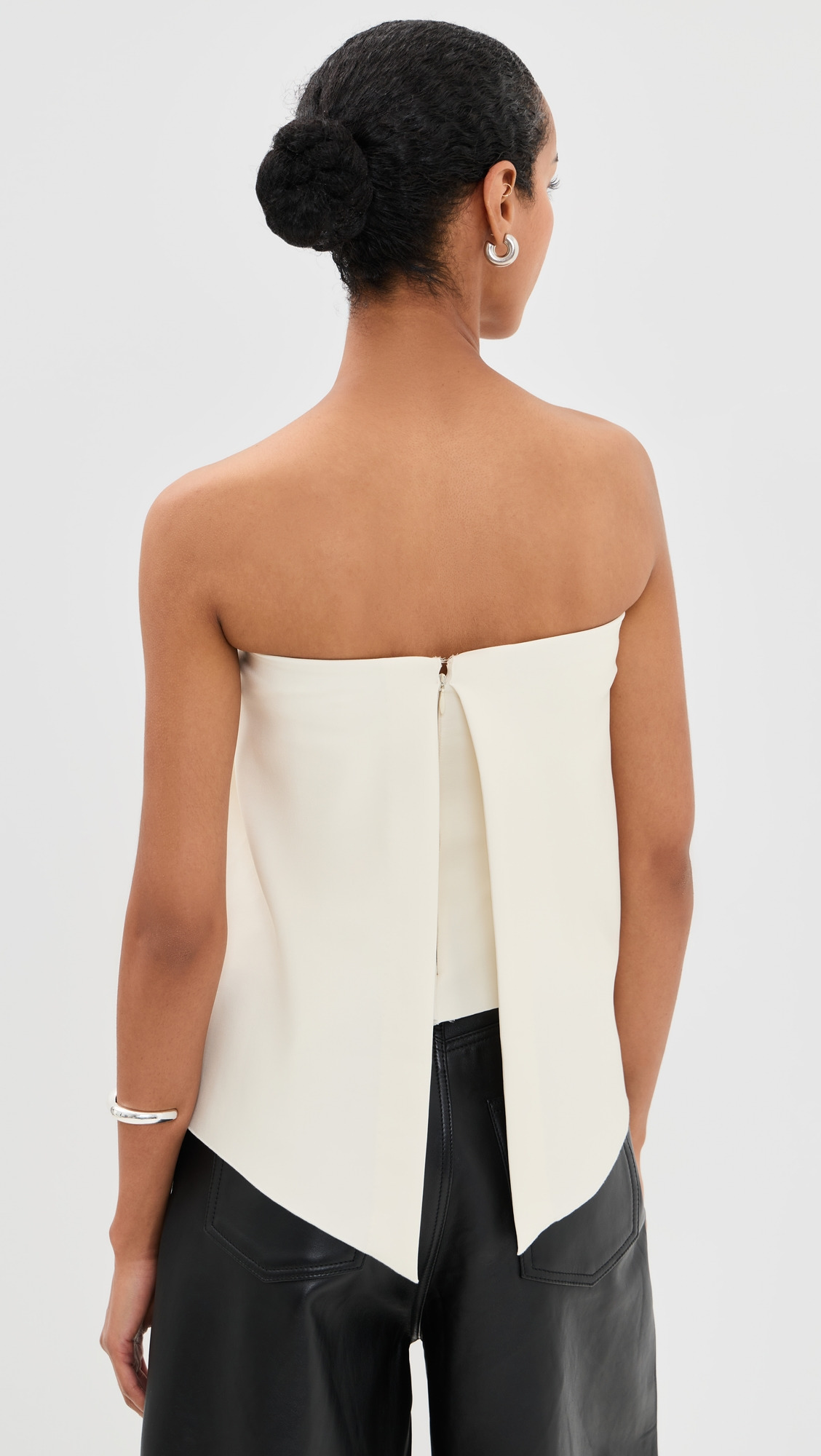 Ruched Tube Top - 2