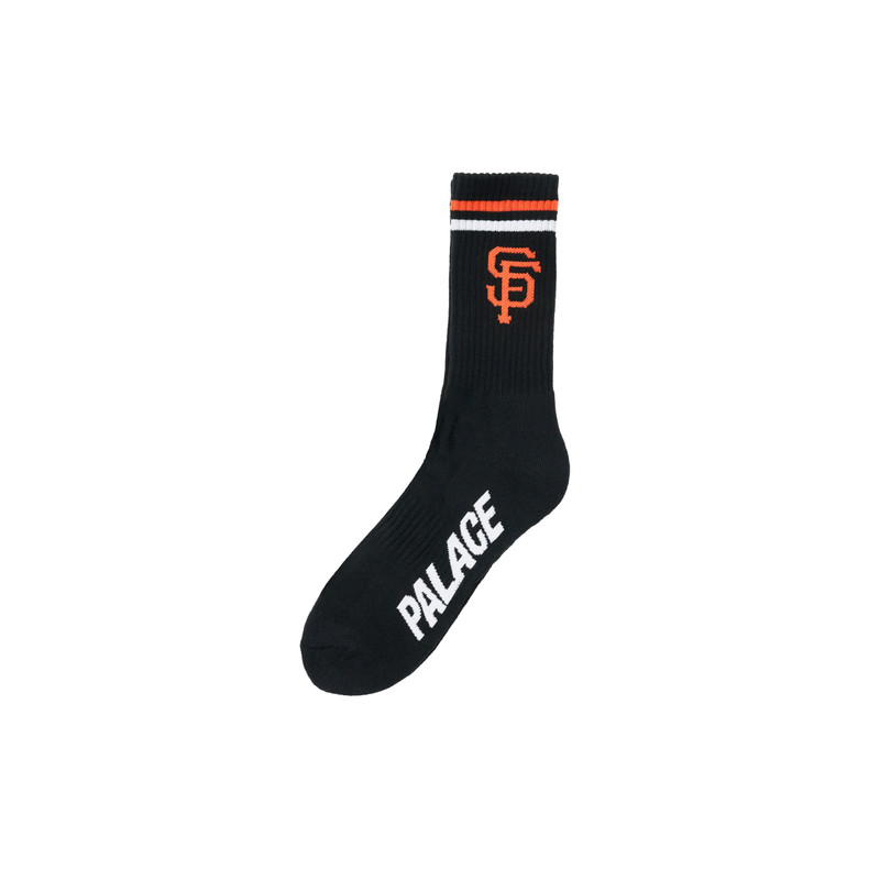 PALACE SAN FRANCISCO GIANTS SOCK BLACK 1