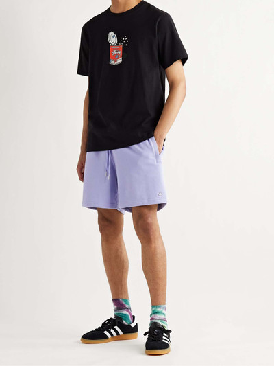 adidas Originals Adicolor Organic Loopback Cotton-Jersey Shorts outlook