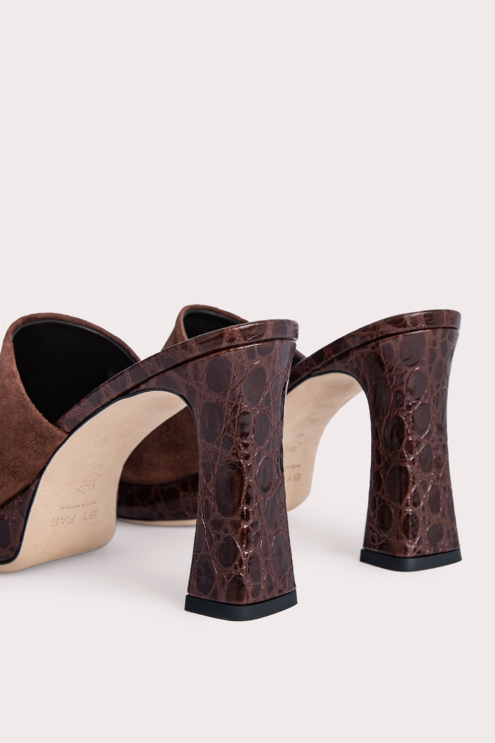 Beliz Sequoia Croco and Suede Leather - 5