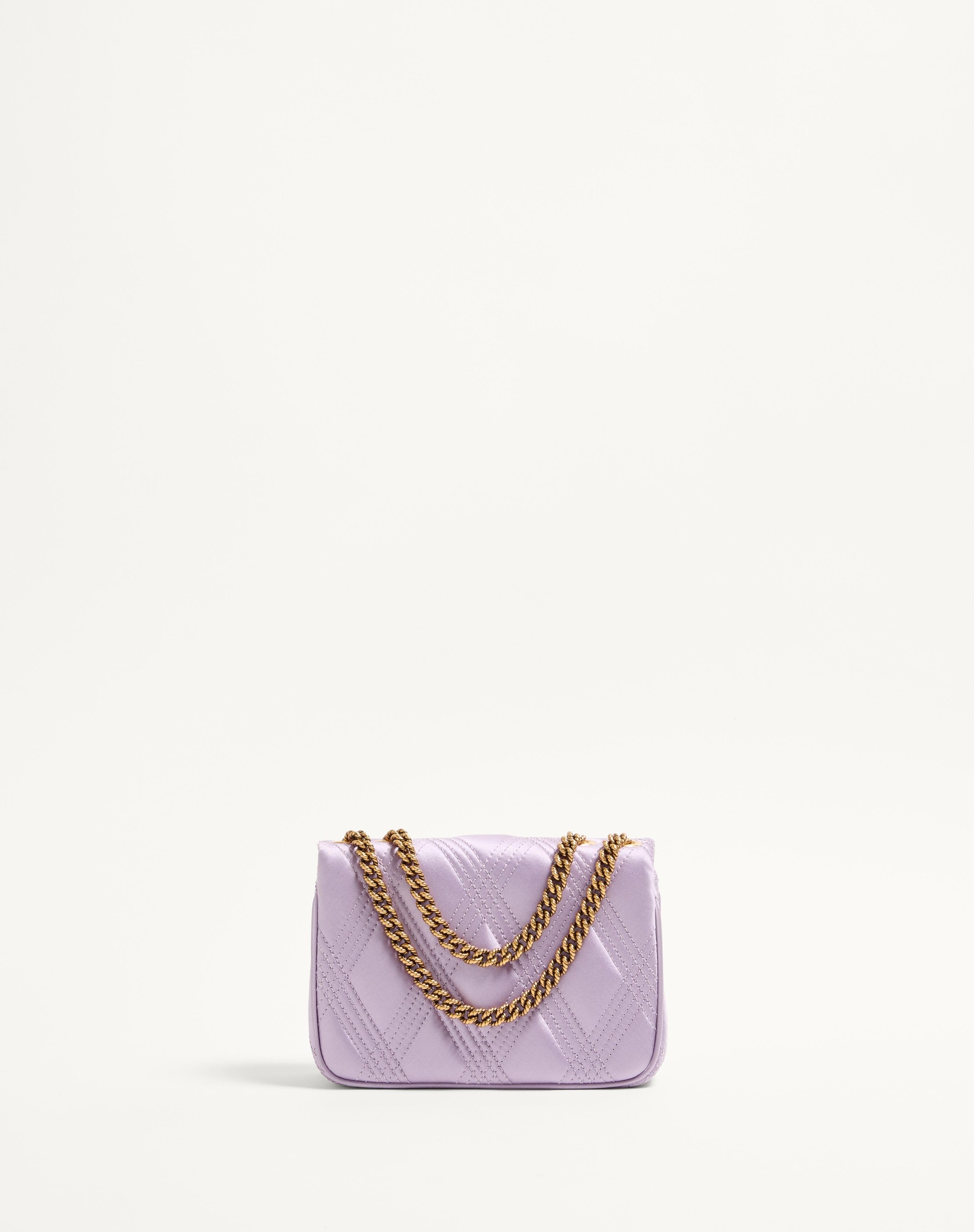 VALENTINO GARAVANI QUILTIE 67 SMALL SATIN SHOULDER BAG - 3