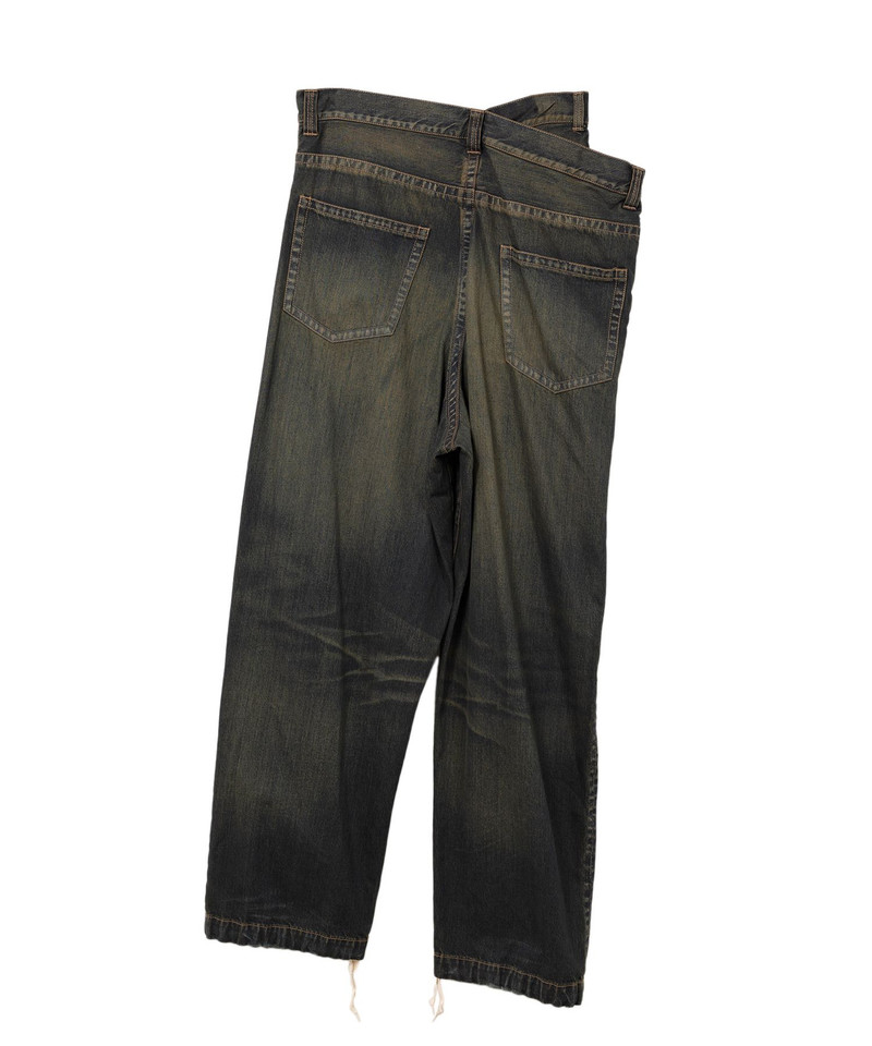 Huge Layered Denim Pants 24