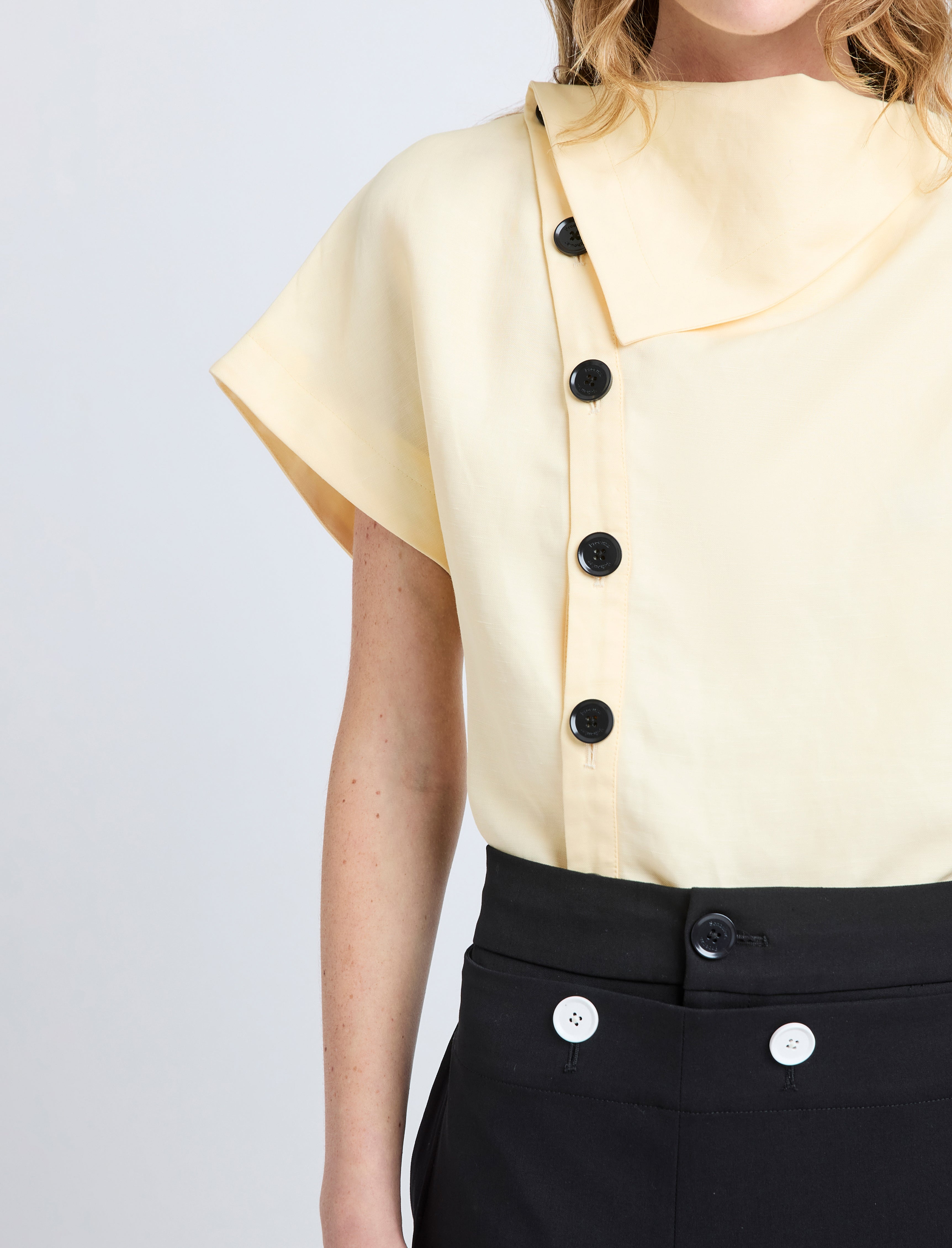 Zion Top in Linen Viscose - 6