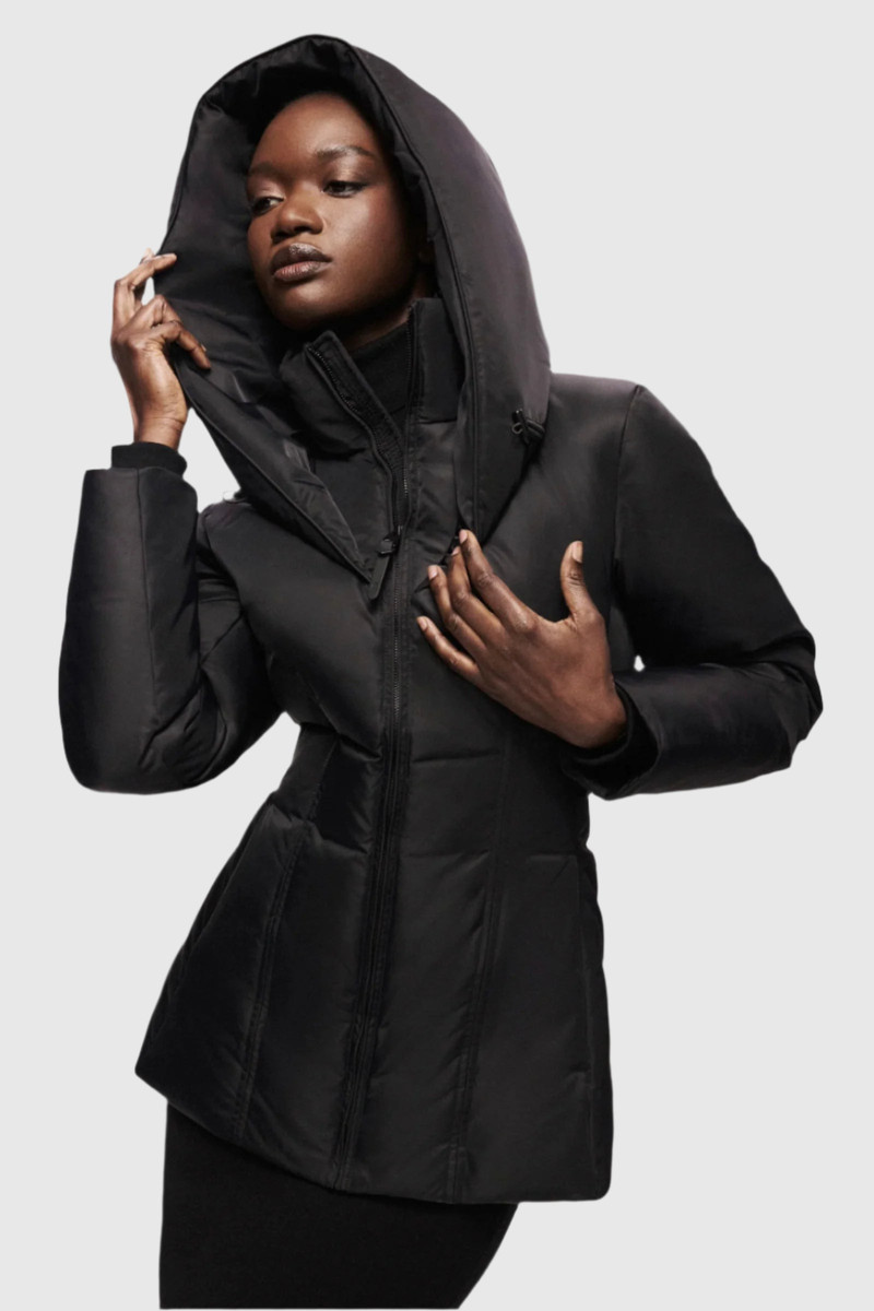 ALANA Tech satin medium down jacket 1