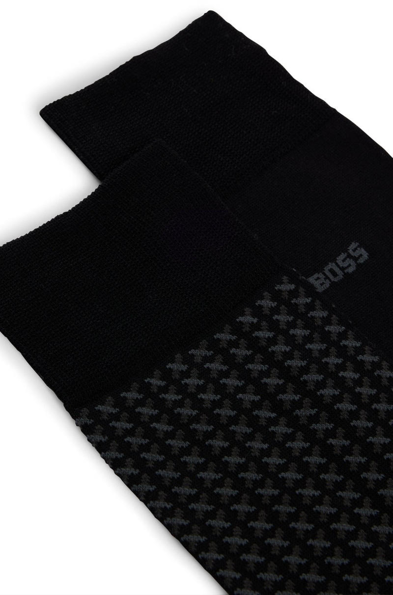 BOSS TWO-PACK OF REGULAR-LENGTH SOCKS WITH MERCERIZED FINISH outlook