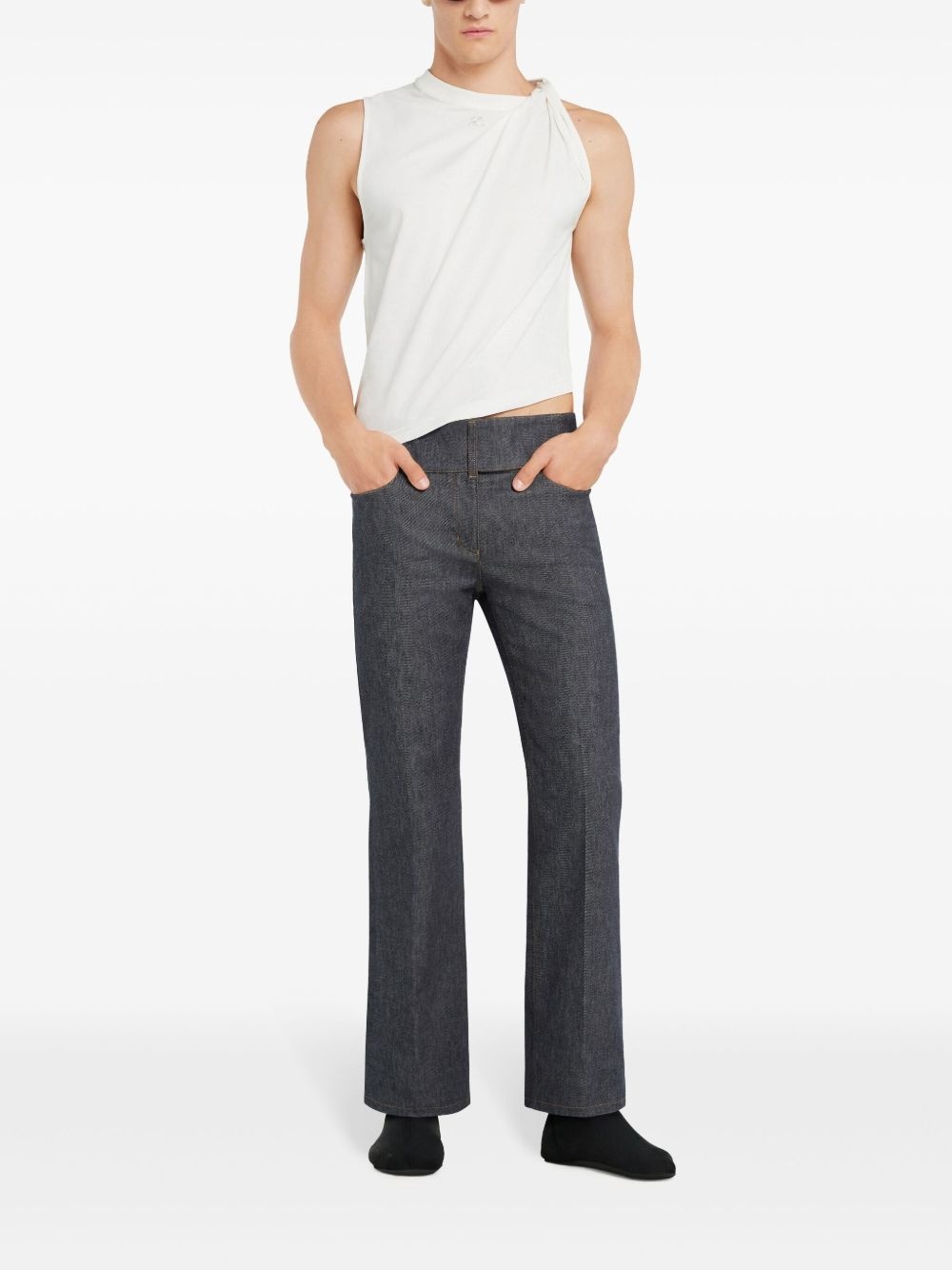 twist tank top - 2