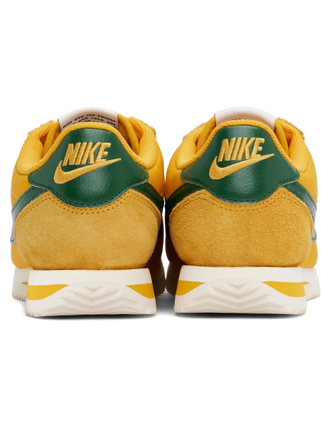 Yellow Cortez Textile Sneakers - 2