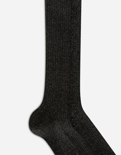 Dolce & Gabbana Lurex socks with DG logo outlook