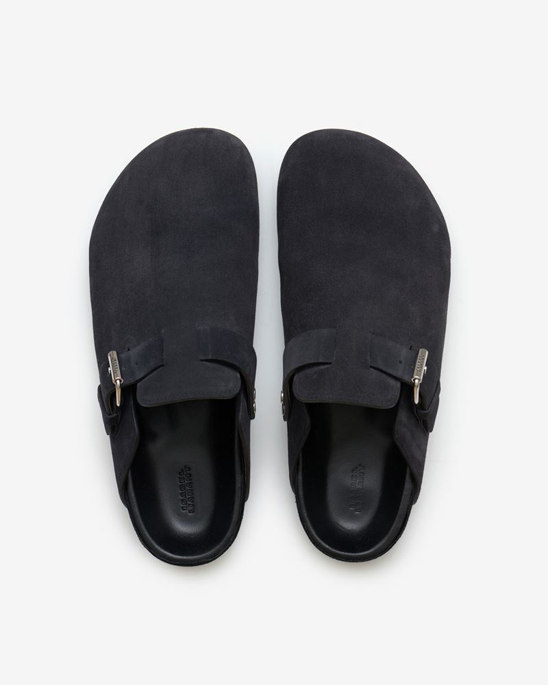 MIRVINH SUEDE LEATHER MULES - 5